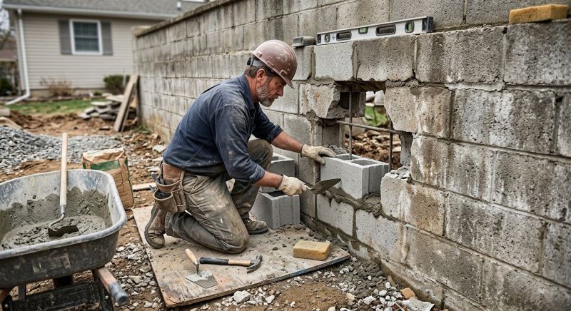 Masonry Wall Repair
