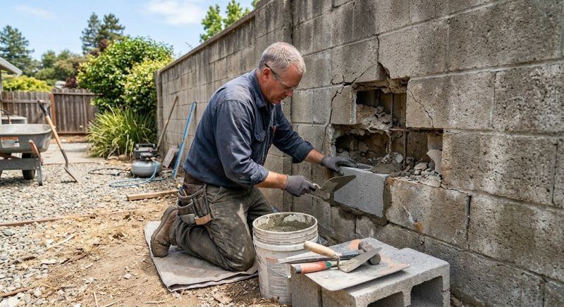 Block Masonry Repair in Tooele, UT