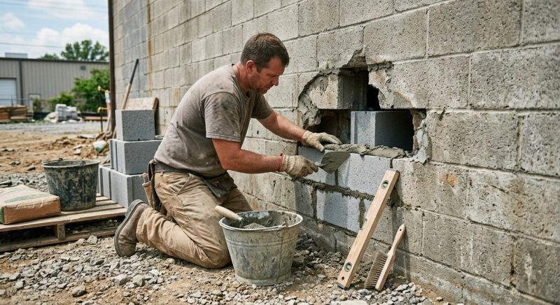 Block Masonry Repair in Tooele, UT