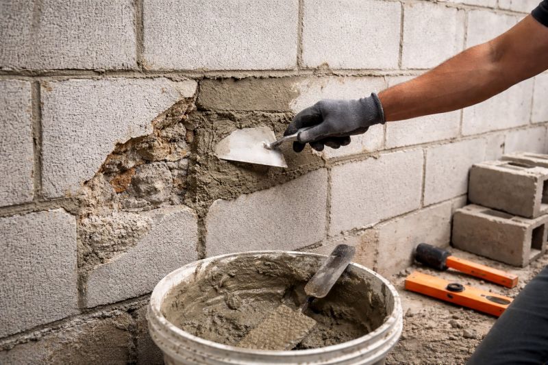 Block Wall Repair in Riverton, UT