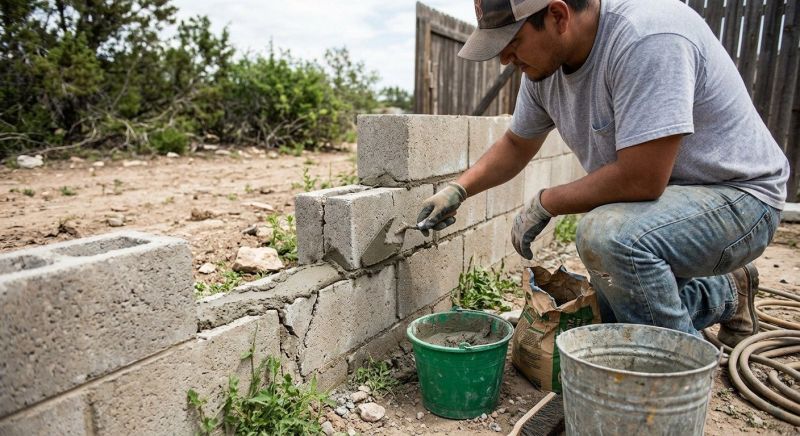 Block Wall Repair in Stockton, UT