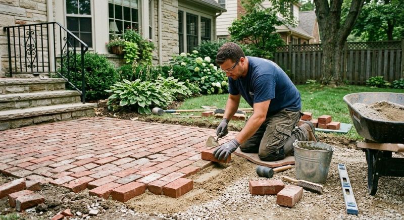 Brick Flatwork Repair in Draper, UT