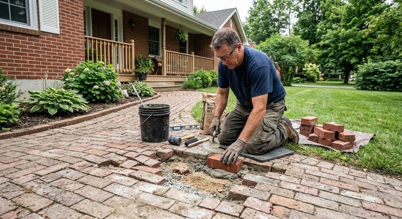 Brick Flatwork Repair in Tooele, UT
