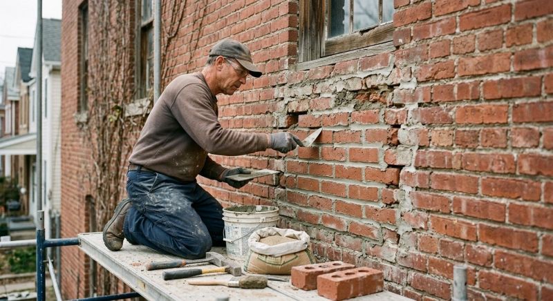 Brick Repair in Draper, UT