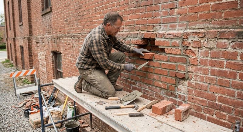 Brick Repair in Draper, UT