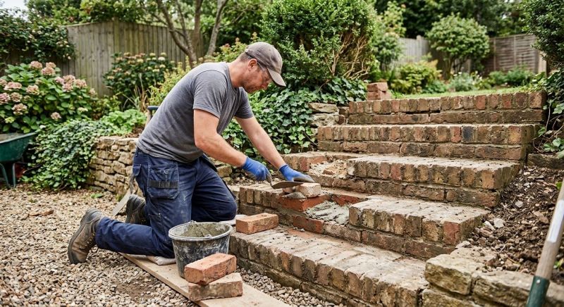 Brick Stairs Repair in Grantsville, UT