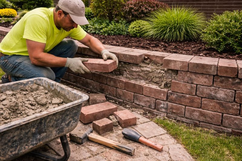 Brick Wall Repair in Draper, UT