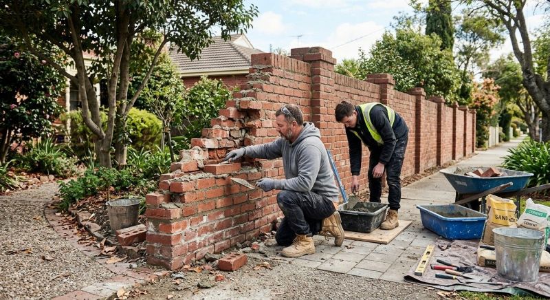 Brick Wall Repair in Midvale, UT