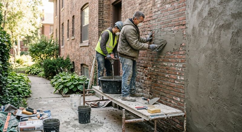 Porch Brick Repair in Tooele, UT