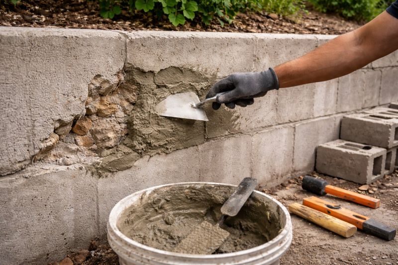 Retaining Wall Repair in Riverton, UT