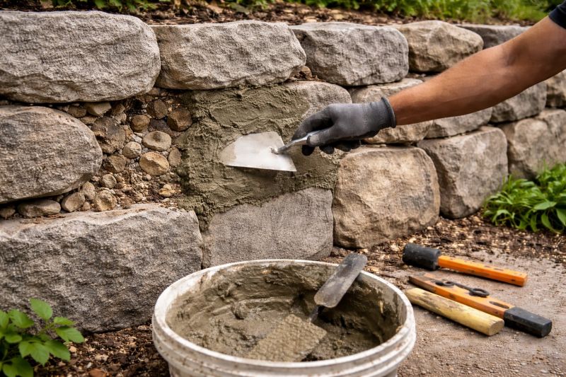 Retaining Wall Repair in Riverton, UT