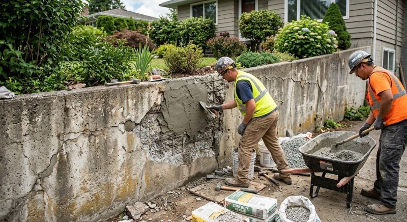 Retaining Wall Repair in Salt Lake County, UT