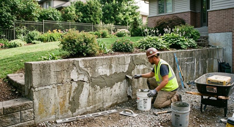 Retaining Wall Repair in Stockton, UT