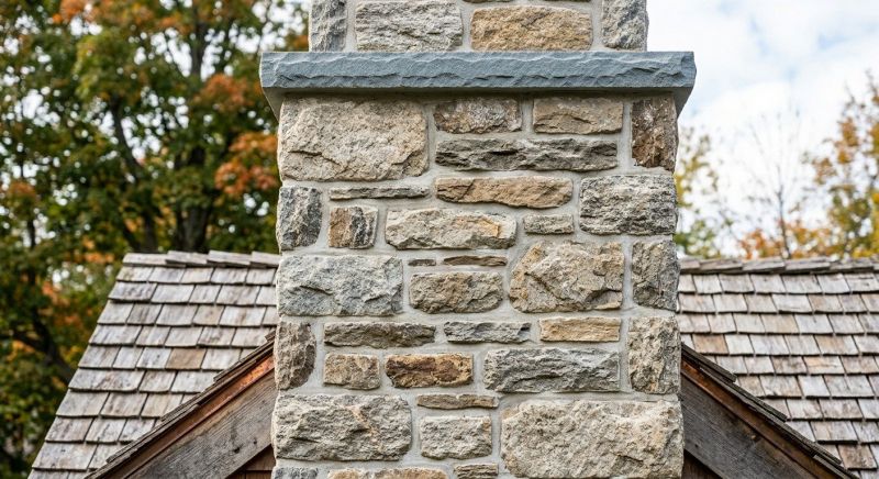 Stone Chimney Installation in Tooele, UT