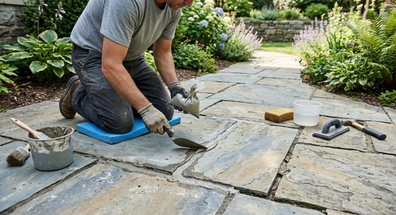 Stone Walkway Repair in Tooele, UT