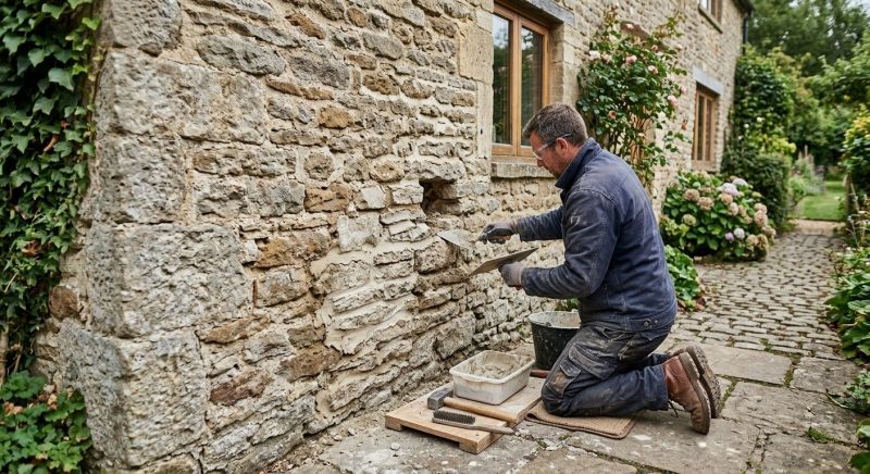 Stonework Repair in South Jordan, UT
